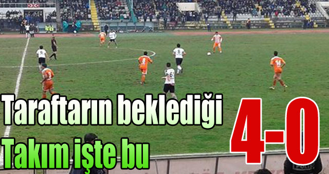 Taraftarın beklediği işte bu