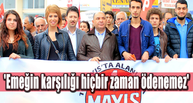 Tarhan, 'Emeğin karşılığı hiçbir zaman ödenemez'