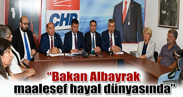 Tarhan,'Bakan Albayrak maalesef hayal dünyasında'