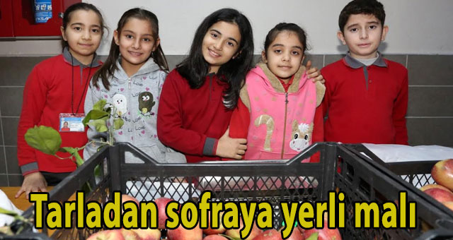 Tarladan sofraya yerli malı