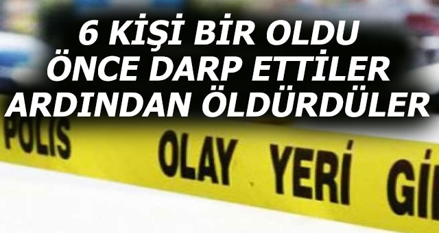 Tartıştıkları adamı öldürdüler
