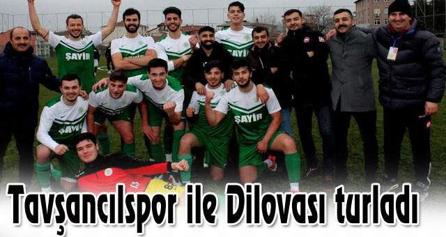 Tavşancılspor ile Dilovası turladı 