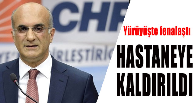 Tekin Bingöl hastaneye kaldırıldı