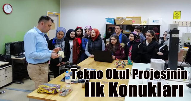 Tekno Okul Projesinin İlk Konukları 