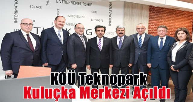 Teknopark kuluçka merkezi açıldı 