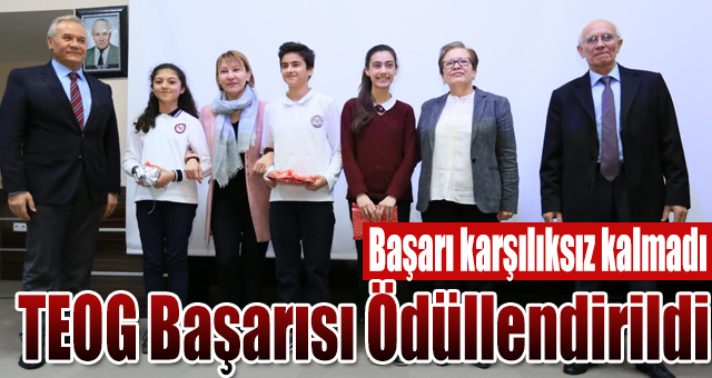 TEOG Başarısı Ödüllendirildi