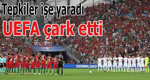 Tepkiler işe yaradı