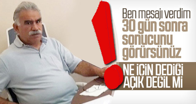 Terörist başı Öcalan'ın avukatlarından ikinci açıklama