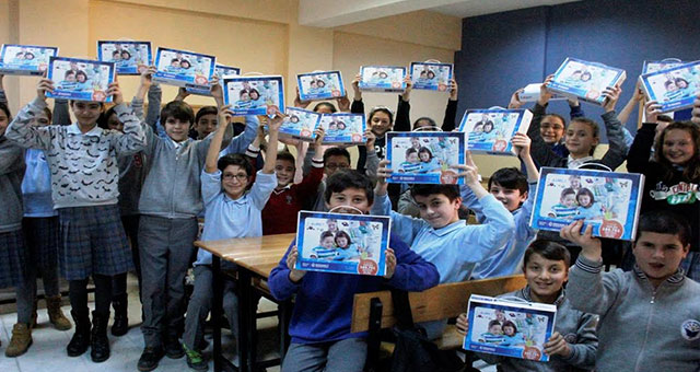 ''Teşekkür ederiz Başkan amcaaa''