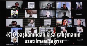 KTO başkanından kısa çalınmanın uzatılması çağrısı 