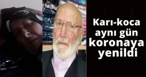 Karı-koca aynı gün korona virüse yenildi