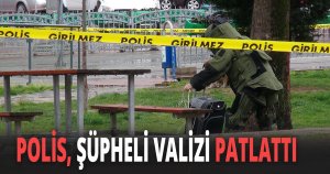 Şüpheli valiz tramvay seferlerini durdurdu