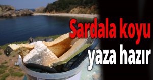 Sardala koyu yaza hazır