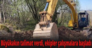Büyükakın talimat verdi, ekipler çalışmalara başladı