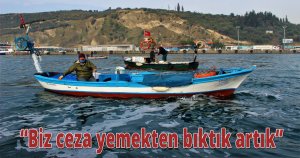 Kocaeli'den ava çıkan 6 tekne kesilen ceza ile kıyıya döndü