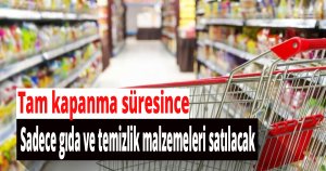 Marketlere kapanma ayarı
