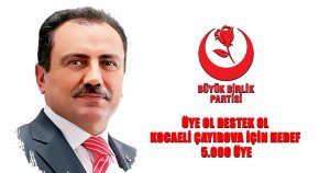 Çayırova için hedef 5 bin üye