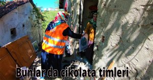 Bunlar da çikolata timleri