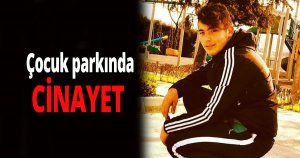 Çocuk parkında cinayet