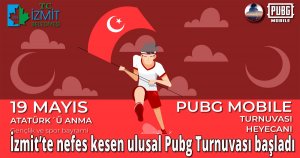 İzmit’te nefes kesen ulusal Pubg Turnuvası başladı