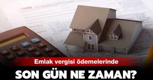 Emlak vergisi uyarısı
