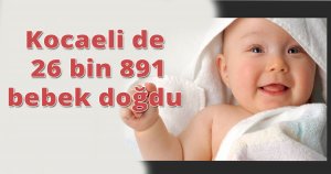 Kocaeli de 26 bin 891 bebek doğdu