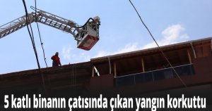 İzmit'te yangın paniği