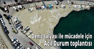 Deniz salyası ile mücadele için Acil Durum toplantısı