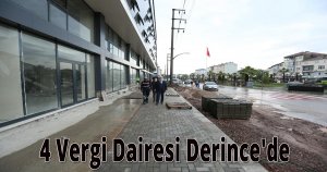 4 vergi dairesi Derince'de 