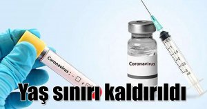 Yaş sınırı kaldırıldı