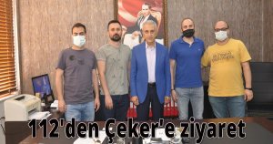 112'den Çeker'e ziyaret