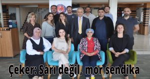 Çeker: Sarı değil, mor sendika 