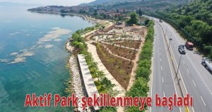  Aktif Park şekillenmeye başladı