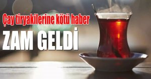 Çay tiryakilerine kötü haber