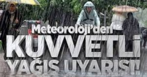 Meteoroloji uyardı