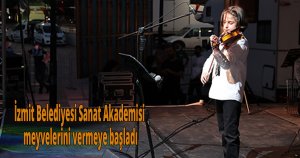 İzmit Belediyesi Sanat Akademisi meyvelerini vermeye başladı