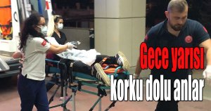 Kendisini bıçaklayan şahıslardan kurtulmak için tren hattına girdi