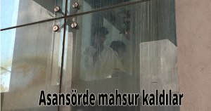  Asansörde mahsur kaldılar