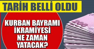 Kurban bayramı  ikramiyelerinin ödeneceği tarih belli oldu