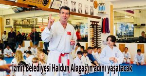 İzmit Belediyesi Haldun Alagaş’ın adını yaşatacak