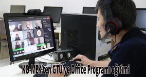 KO-MEK’ten GTÜ’ye Office Programı eğitimi