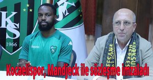 Kocaelispor, Mandjeck ile sözleşme imzaladı