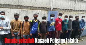 TEM Otoyolunda durdurulan otobüste 11 göçmen yakalandı