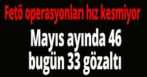 Fetö operasyonları hız kesmiyor