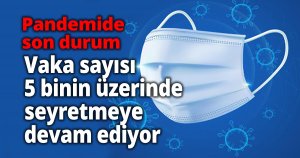 Vaka sayısı 5 binin üzerinde seyretmeye devam ediyor