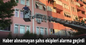 Komşuları haber alamadı