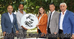 Körfez Ağrılılar, Hürriyet’i kahvaltıda ağırladı