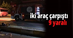 Kocaeli’de iki araç çarpıştı 