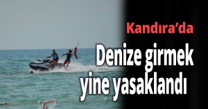 Kandıra’da denize girmek yine yasaklandı