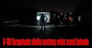  D-100 Karayolunda silahla vurulmuş erkek cesedi bulundu